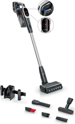 Produktbild von Bosch BCS931GAC Stabstaubsauger/Elektrischer Besen Akku Trocken HEPA Beutellos 0,4 l Graphit 3 Ah