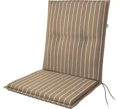 Produktbild von Stuhlauflage Niederlehner Doppler Living 100x48x6 cm, braun weiss