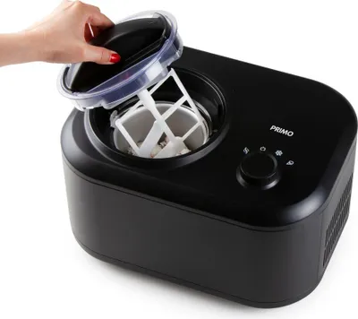 Obrázek produktu pro Zmrzlinovač s kompresorem - černý - PRIMO PR405IM