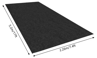 Productafbeelding van Garagevloermat, antislip, oliebestendig, 2,26 x 5,2 meter