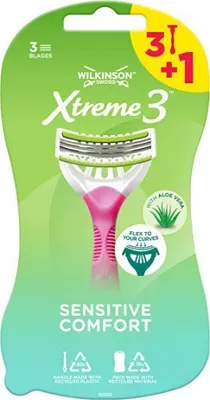 Produktbild von Wilkinson Sword Xtreme3 Beauty Sensitive Flexible - 4 mesjes