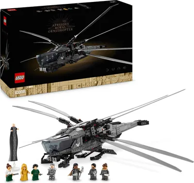 Zdjęcie produktu dla Klocki Lego 10327 Icons Diuna Atreides Royal Ornithopter