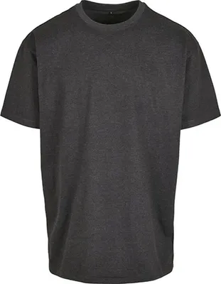 Immagine prodotto di Build Your Brand BY102 | T-shirt oversize pesante da uomo - Colore: Antracite (Heather) - Taglia: XS