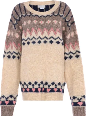 Image de Pull pour femmes Jalene - gris multicolore, XS/S
