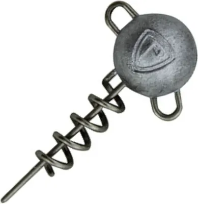 Produktbild von Fox Rage Corkscrew Round Jig Heads Bulk - 25 Schraubköpfe, Gewicht:40g