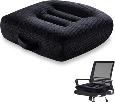 Productafbeelding van Omgoods - Ergonomisch Auto Zitkussen 40 x 40 cm - Orthopedisch Kussen voor Auto en Bureaustoel