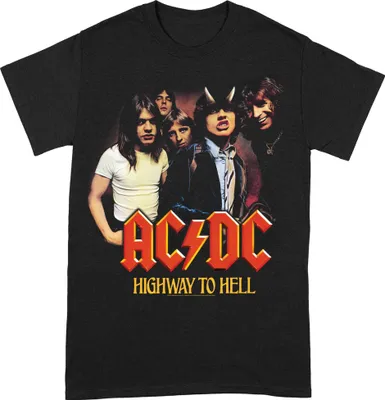 Immagine prodotto di AC/DC - Maglietta "Highway To Hell" per uomo/donna Unisex BI115 (3XL) (Nero/Rosso)