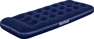 Produktbild von Bestway® Luftbett Blue Horizon Step mit interner Fußpumpe Single XL/Lo 185 x 76 x 28 cm