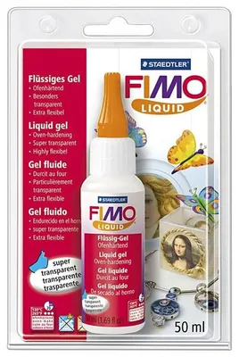 Zdjęcie produktu dla Staedtler FIMO 8050, Żel dekorujący, Półprzezroczysty, Dorosły, 1 szt., 130 °C, 20 min