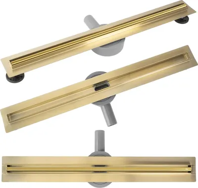 Produktbild von Rea Duschrinne Neox Slim Pro 800 Gold