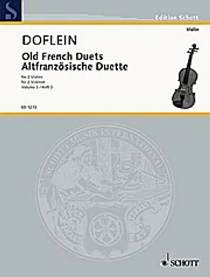 Produktbild von Altfranzösische Duette Band 3 :für Violinen