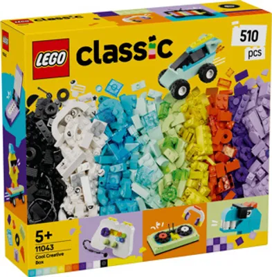 Produktbild von LEGO Classic Cooles Kreativset, Bausatz, 5 Jahr(e), Kunststoff, 510 Stück(e), 688 g