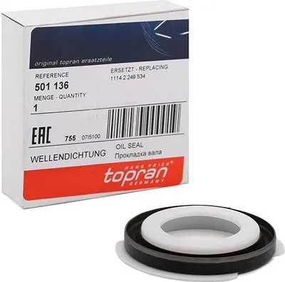 Produktbild von TOPRAN 501 136 Kurbelwellensimmering für BMW 3 Touring (E91) Stirnseitig