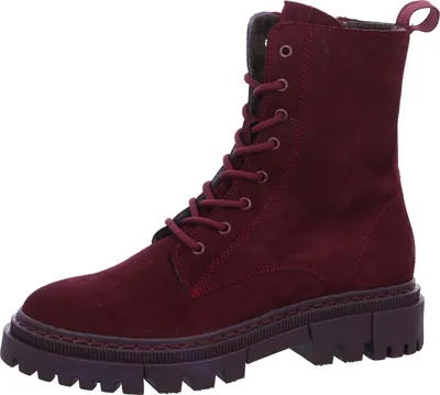 Produktbild von Tamaris Schnür-,Zug-u.Schnallenstiefel in rot, Gr. 38