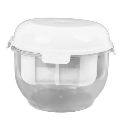 Produktbild von Runder Joghurt-Molke-Separator mit großem Fassungsvermögen, effizientem Feinmaschenfilter für die Joghurtzubereitung in der heimischen Küche