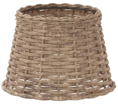 Produktbild von vidaXL Lampenschirm Braun Ø25x17 cm Korbweide