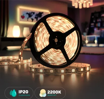 Obrázek produktu pro LED pásek V-TAC SMD5050 300LED IP20 10,8W/m VT-5050 60-IP65 2200K