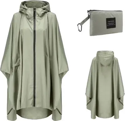 Immagine prodotto di Famanu Poncho impermeabile - Beige