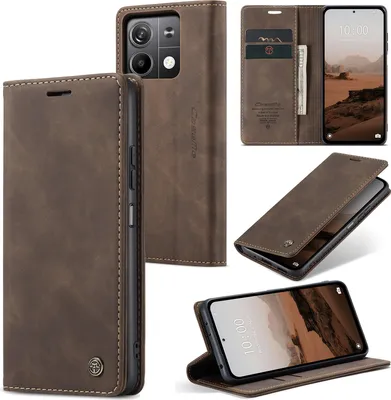 Produktbild von Caseme Handyhülle für Xiaomi Redmi Note 13 5G Dunkelbraun
