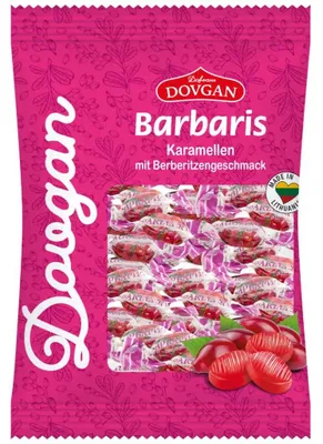 Produktbild von DOVGAN Hartkaramellen mit Berberitzengeschmack 200g