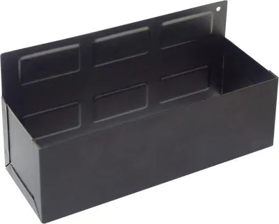 Produktbild von Famanu Magnetischer Halter für Werkzeuge - 5 Regale, 30 cm, schwerlast, schwarz