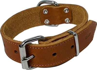 Produktbild von Nobby Halsband "TABIL" extra breit cognac 55 cm (38-48 cm), 40 mm