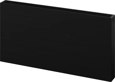 Produktbild von Mexen Line CL22 Plattenheizkörper 500 x 1600 mm, seitliche Anschlüsse, 2183 W, schwarz - W422L-050-160-70