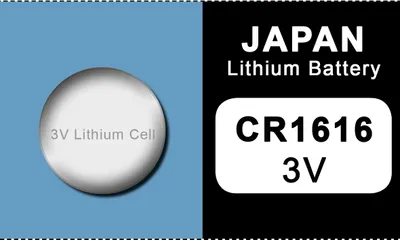 Obrázok produktu pre Japan 1616 Lithium Knopfzelle