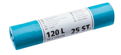 Immagine prodotto di Sacchi da cantiere Hardex LDPE 120L StandardFlex 25 pezzi in rotolo