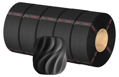 Obrázek produktu pro Filament PLA+, ekologický, zvýšená pevnost, 5 kg, ČERNÁ