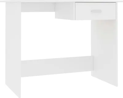 Produktbild von vidaXL Schreibtisch Weiß 100x50x76 cm Holzwerkstoff