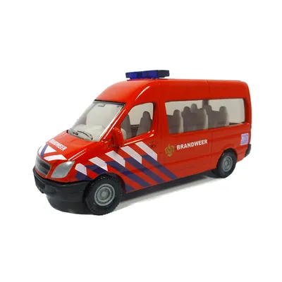 Image de siku 0808003, Camion de pompiers Pays-Bas, métal/plastique, rouge, attelage de remorque, voiture-jouet pour enfants