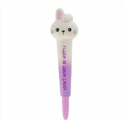 Produktbild von Legami Squishy Gel Pen Squeezies Bunny, Gelstift, Gelschreiber, Stift, SQP0005