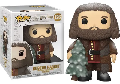 Obrázek produktu pro Figurka Harry Potter, série POP!, Vánoční edice, Hagrid, 15 cm