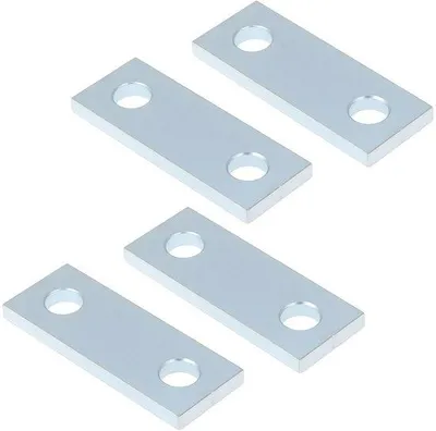 Produktbild von Telefoniehalterung - Gegalvanisierter Stahl - 80x30x6mm - Schraubengestell - Sonnenhalter - Hochbelastbarkeit - Stabilisierung