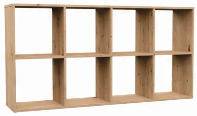 Obrázok produktu pre Selsey Malax - Otvorená stojaca polica, 8 priehradiek, dub Artisan, 147 cm