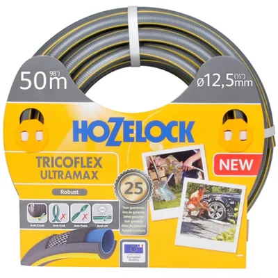 Image de Tuyau d'arrosage Hozelock 50 m Tricoflex Ultramax