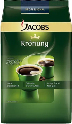 Produktbild von Jacobs Kaffee Krönung gemahlene Gastro Qualität Beutel 1000g