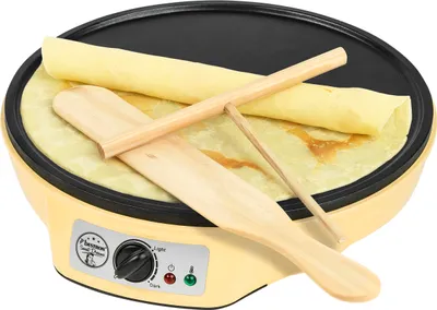 Produktbild von Bestron Crêpes Maker Küchengeräte Crêpes Ø 30 cm Retro Design inklusive Schöpfer Teigverteiler