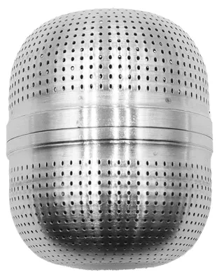 Teesieb aus Edelstahl, kugelförmiger Tee-Infuser, 4,5 x 5,5 cm