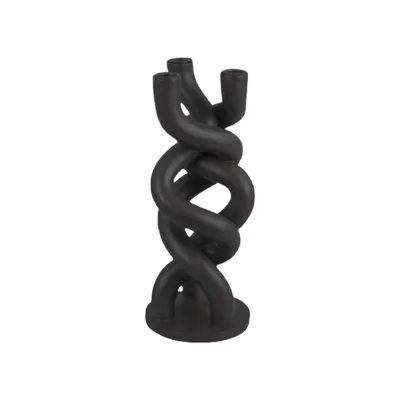 Produktbild von Present Time Kerzenhalter Twisted Black