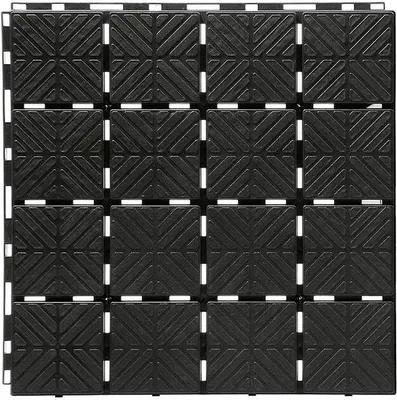 Produktbild von Prosperplast Beetplatten Easy Square Bodenplatten 40x40cm rutschfest Klicksystem