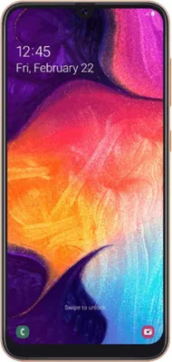 Produktbild von Samsung Smartphone Galaxy A50 16,21cm (6,4 Zoll), LTE, 128GB, Dual-Sim, Farbe: Coral