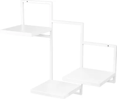 Produktbild von FRAMADO, Wand Pflanzenregal Trio Ripiani, Pflanzenständer, 58x22,5x50cm, Weiß