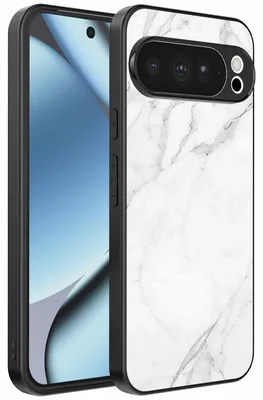 Imagen del producto de Funda para Google Pixel 10 Pro - Diseño de mármol blanco