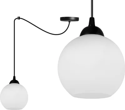 Obrázok produktu pre Moderná závesná lampa so skleneným tienidlom