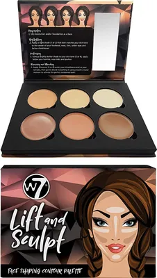Zdjęcie produktu dla Kremowy zestaw do konturowania W7 Lift & Sculpt