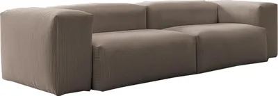Produktbild von KAWOLA Sofa CELESTE 4-Sitzer Cord taupe