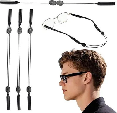 Produktbild von Verstellbare Sportbrillenbänder für Damen und Herren 40cm