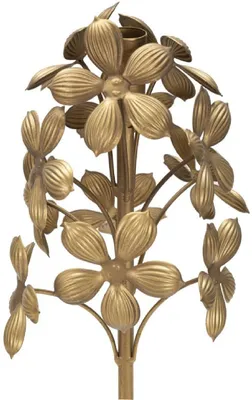 Image de Bougeoir 17 x 93 x 17 cm métal or